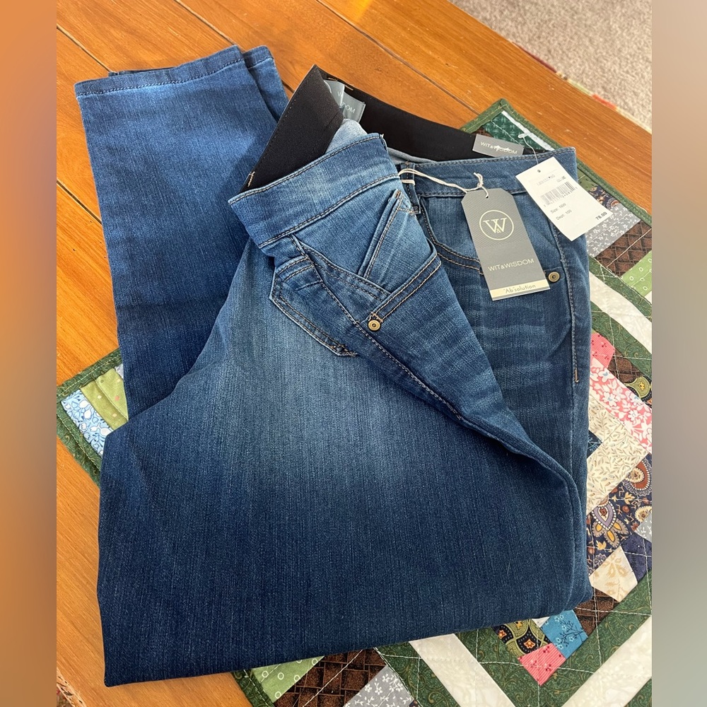 Wit & Wisdom “Ab”solution Jeans NWT Size 16W Democracy